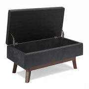Owen - Upholstered Rectangular Storage Ottoman - R&R Furniture Gallery (Fountain Valley, CA)