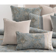 Debonair - 10-Piece King Comforter Set - Mist - R&R Furniture Gallery (Fountain Valley, CA)