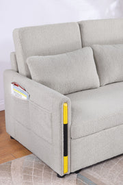 Percy - Teddy Sleeper Loveseat With Dual-Pull Sleeper Design - R&R Furniture Gallery (Fountain Valley, CA)