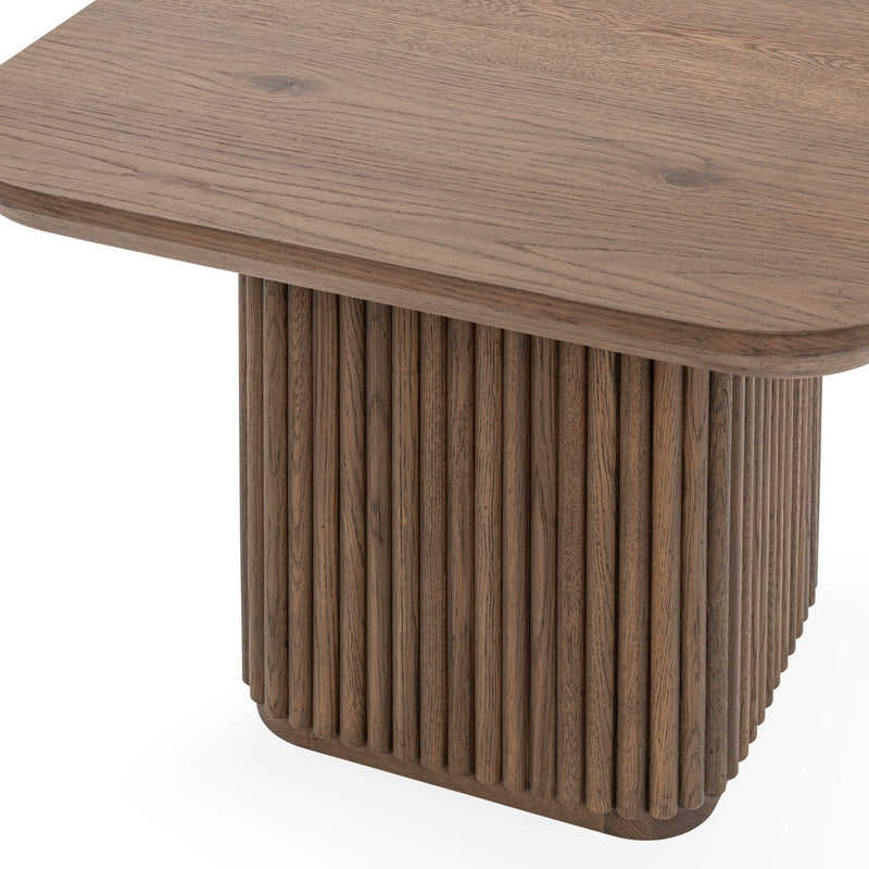 Vander - Solid Wood Square End Table - R&R Furniture Gallery (Fountain Valley, CA)