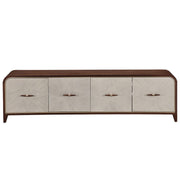 Houston - Media Cabinet - Walnut - R&R Furniture Gallery (Fountain Valley, CA)