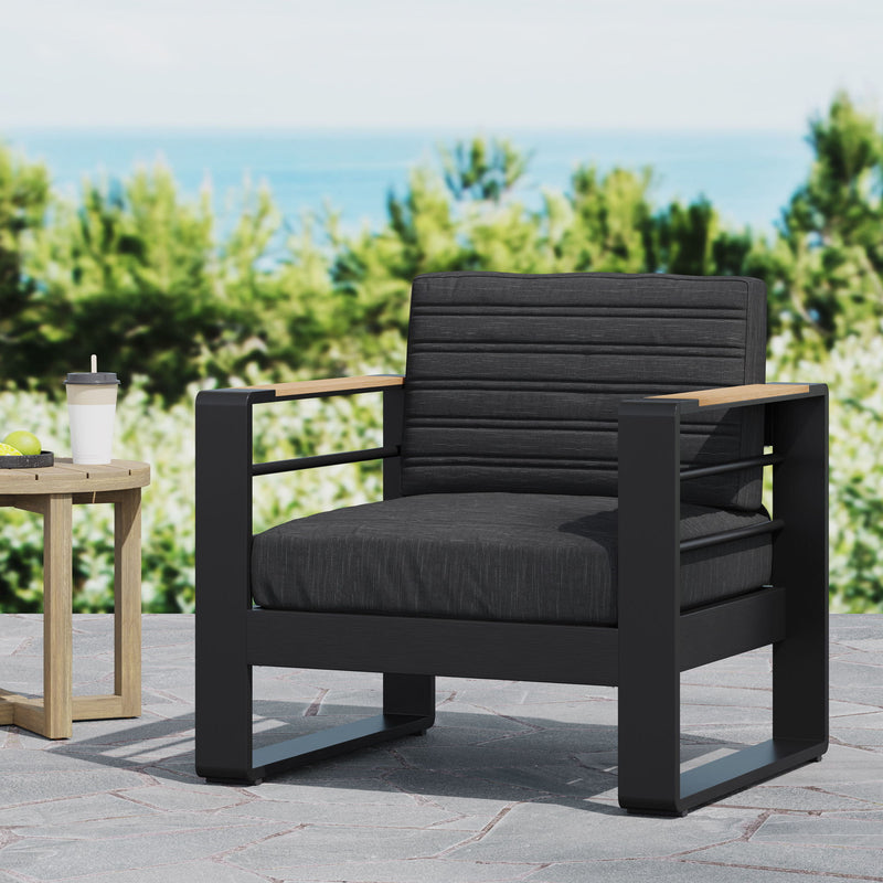 Giovanna - Club Chair Set With Aluminum Frame - R&R Furniture Gallery (Fountain Valley, CA)