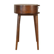Rounded Writing Desk - Chestnut - R&R Furniture Gallery (Fountain Valley, CA)