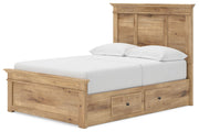 Makidern - Panel Storage Bed With 2 Under Bed Storage Units - R&R Furniture Gallery (Fountain Valley, CA)