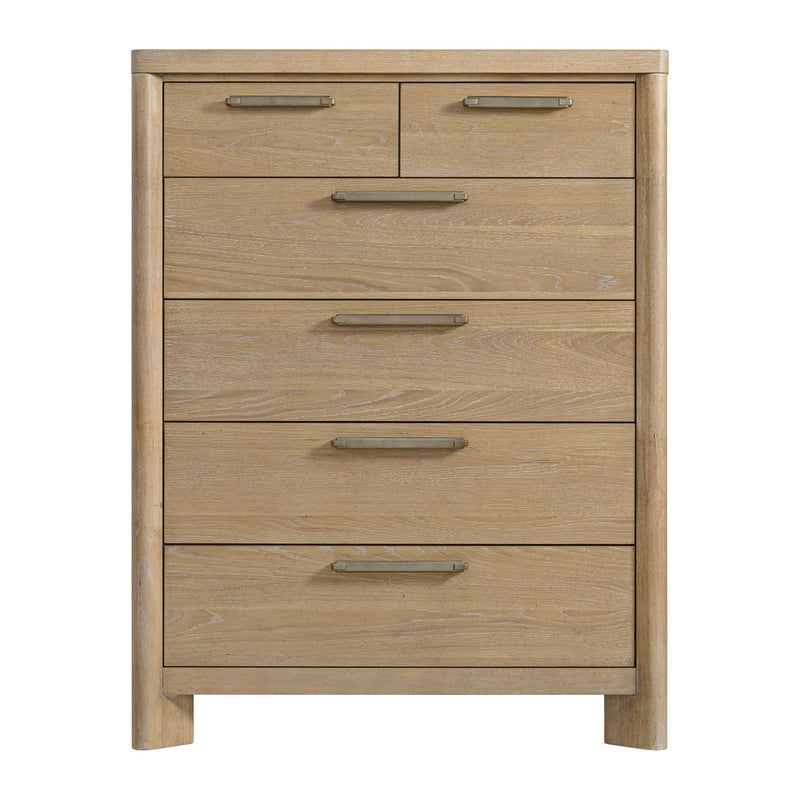6 Drawer Chest - Tan - R&R Furniture Gallery (Fountain Valley, CA)