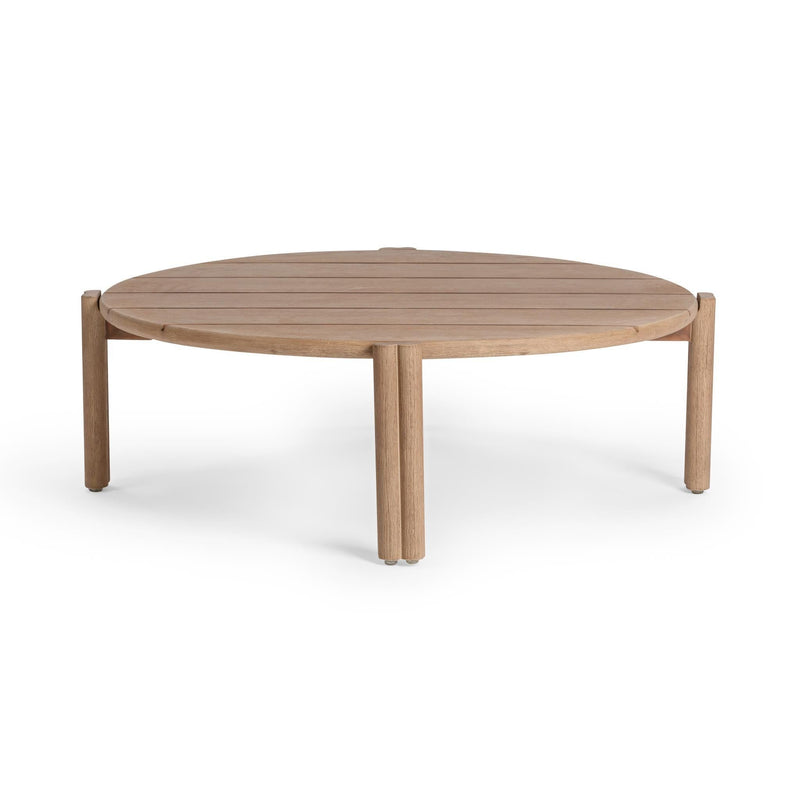 Oliver - Outdoor Round Coffee Table - Butterscotch - R&R Furniture Gallery (Fountain Valley, CA)