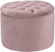 Queen - Velvet Storage Ottoman - R&R Furniture Gallery (Fountain Valley, CA)