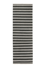 Classic Home Palma Stripe Rug, a stylish area rug with bold stripe pattern in neutral tones, perfect for modern living spaces.