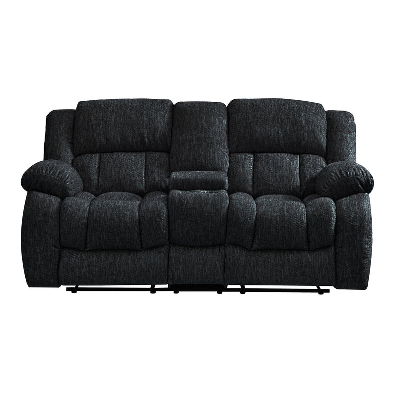 Stonic - Console Reclining Loveseat - R&R Furniture Gallery (Fountain Valley, CA)