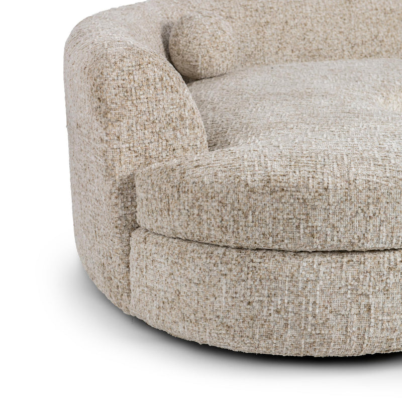Classic Home Concord stationary sectional sofa with plush fabric upholstery and spacious seating in a modern living room setting.