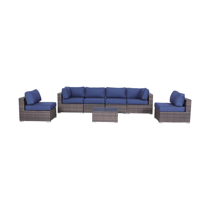 Outdoor Wicker Seating Group With Cushions - R&R Furniture Gallery (Fountain Valley, CA)