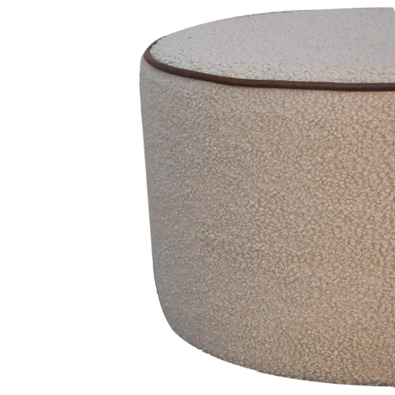Serenity - Round Footstool - R&R Furniture Gallery (Fountain Valley, CA)