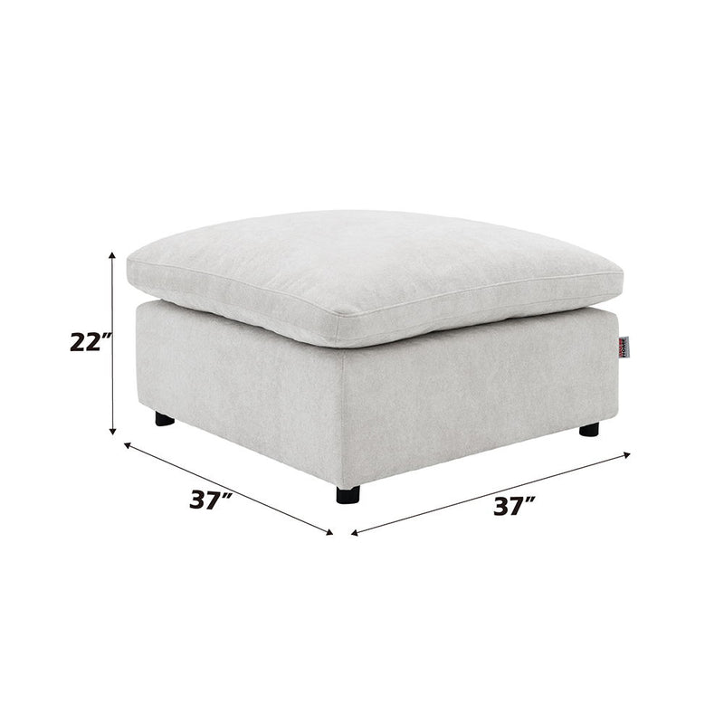 Naveen - Modular Ottoman - R&R Furniture Gallery (Fountain Valley, CA)