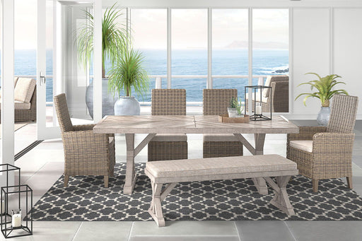 Beachcroft - Outdoor Dining Room Set - R&R Furniture Gallery (Fountain Valley, CA)