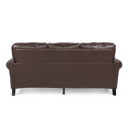 Contemporary 3 Seater Sofa With Nailhead Trim - R&R Furniture Gallery (Fountain Valley, CA)