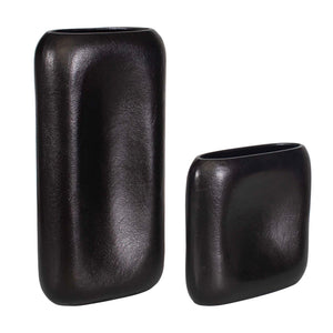 Anodic - Vases (Set of 2) - Dark Brown