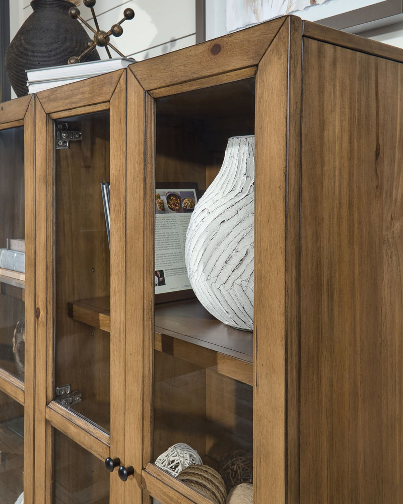 Wrenridge - Accent Cabinet - Gray Brown - R&R Furniture Gallery (Fountain Valley, CA)