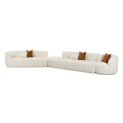 Fickle - Boucle Modular Sectional - R&R Furniture Gallery (Fountain Valley, CA)