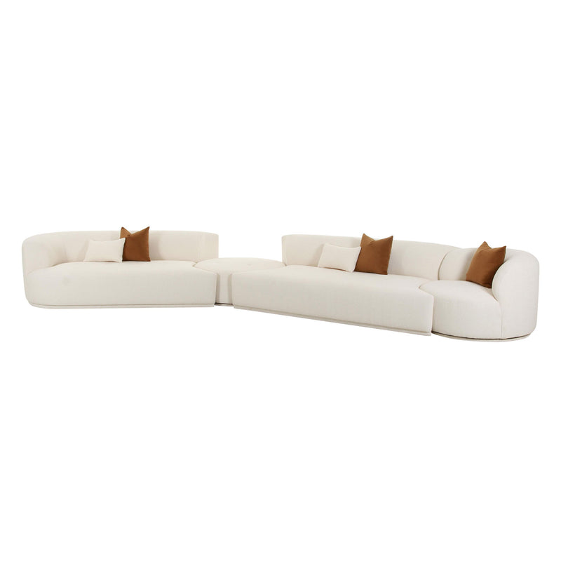 Fickle - Boucle Modular Sectional - R&R Furniture Gallery (Fountain Valley, CA)