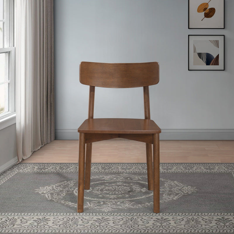 Dining Chair (Set of 2) - Brown - R&R Furniture Gallery (Fountain Valley, CA)