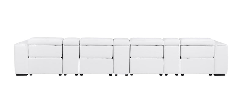 1224 - 7-Piece Modular Power Reclining Sofa In With 4 Power Recliners & Power Headrests