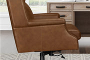 Dc132 - Leather Desk Chair - R&R Furniture Gallery (Fountain Valley, CA)