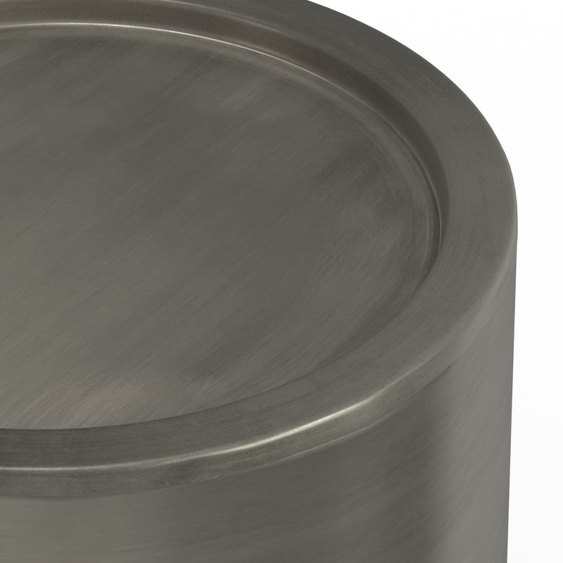 Corbin - Handcrafted Metal Side Table - R&R Furniture Gallery (Fountain Valley, CA)