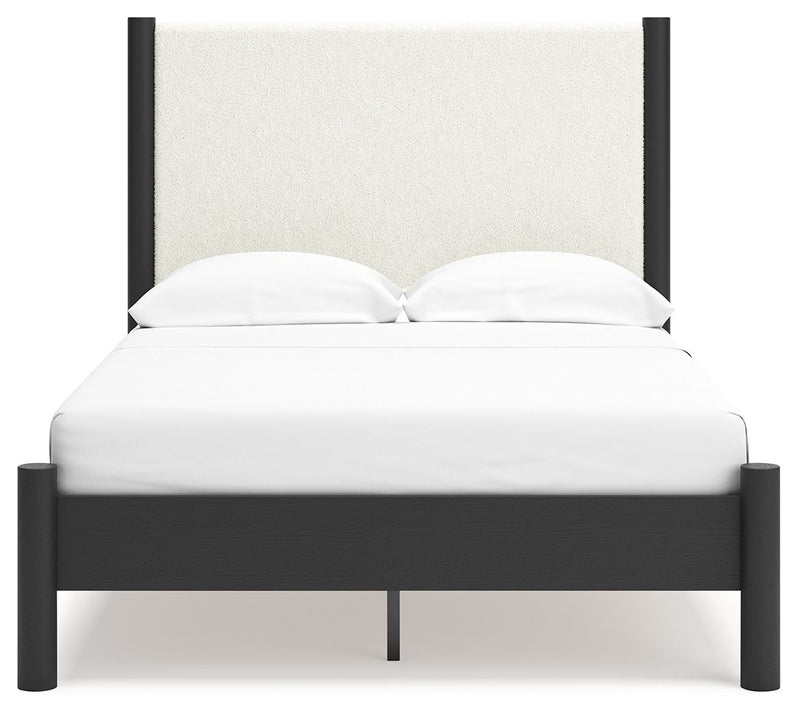 Cadmori - Upholstered Panel Bed - R&R Furniture Gallery (Fountain Valley, CA)