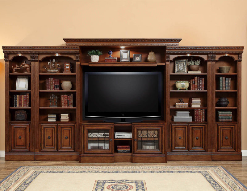 Huntington - Expandable Console - Antique Vintage Pecan
