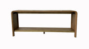 Waterfall - Console Table - Light Brown - R&R Furniture Gallery (Fountain Valley, CA)
