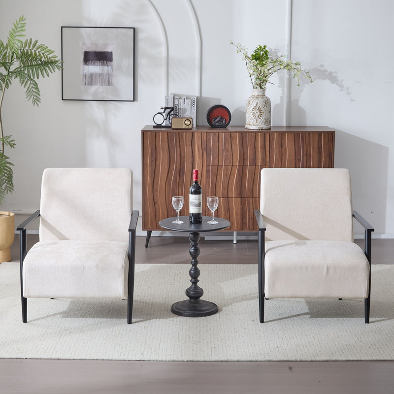Modern Lounge Chair With Upholstery - R&R Furniture Gallery (Fountain Valley, CA)
