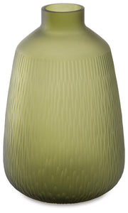 Signature Design by Ashley Scottyard vase from Vases & Jars collection, elegant ceramic vase with a textured finish.