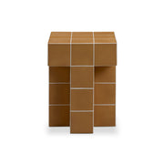 Alma - Tile Concrete Indoor/Outdoor Side Table - R&R Furniture Gallery (Fountain Valley, CA)