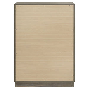 Edmondson - 4 Drawer Chest - Natural / Gray