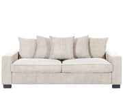 Luxe Sofa With 5 Matching Toss Pillows, Sleek Design, Spacious And Comfortable 3 Seater Couch - R&R Furniture Gallery (Fountain Valley, CA)