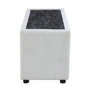 Marisa - Modular Console - Beige Boucle - R&R Furniture Gallery (Fountain Valley, CA)