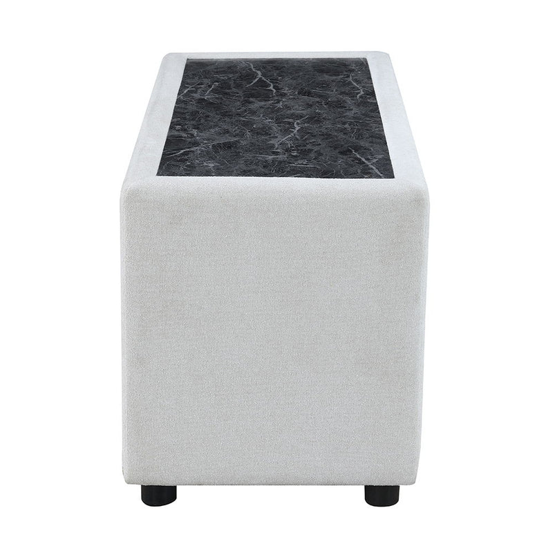 Marisa - Modular Console - Beige Boucle - R&R Furniture Gallery (Fountain Valley, CA)