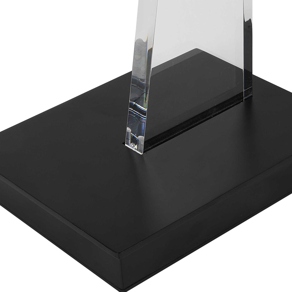 Angle - Contemporary Accent Table - Black