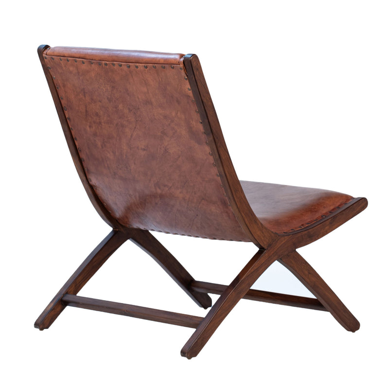 Gibbs - Occasional Chair - Antique Brown
