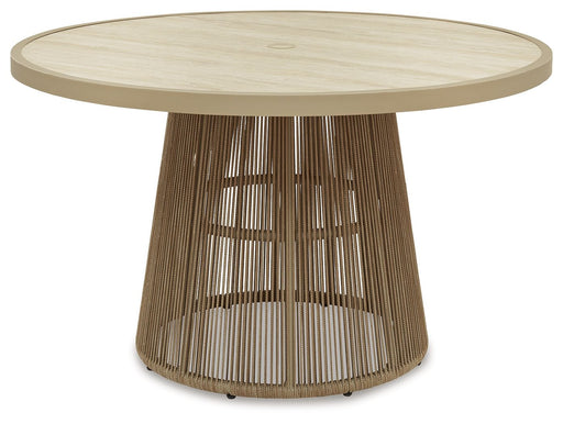 Orchard Beach - Outdoor Dining Table - Beige - R&R Furniture Gallery (Fountain Valley, CA)