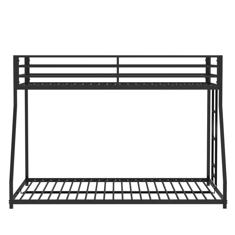 House & Home Furniture Adam bunk bed with sturdy wooden frame and ladder, featuring two stacked sleeping areas for kids.