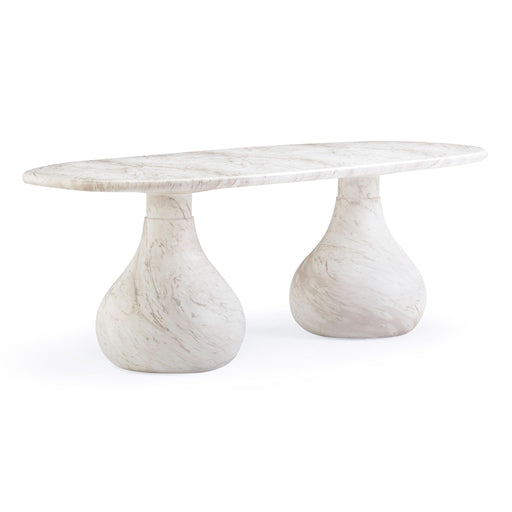 Smooch - 87" Indoor / Outdoor Oval Dining Table - R&R Furniture Gallery (Fountain Valley, CA)