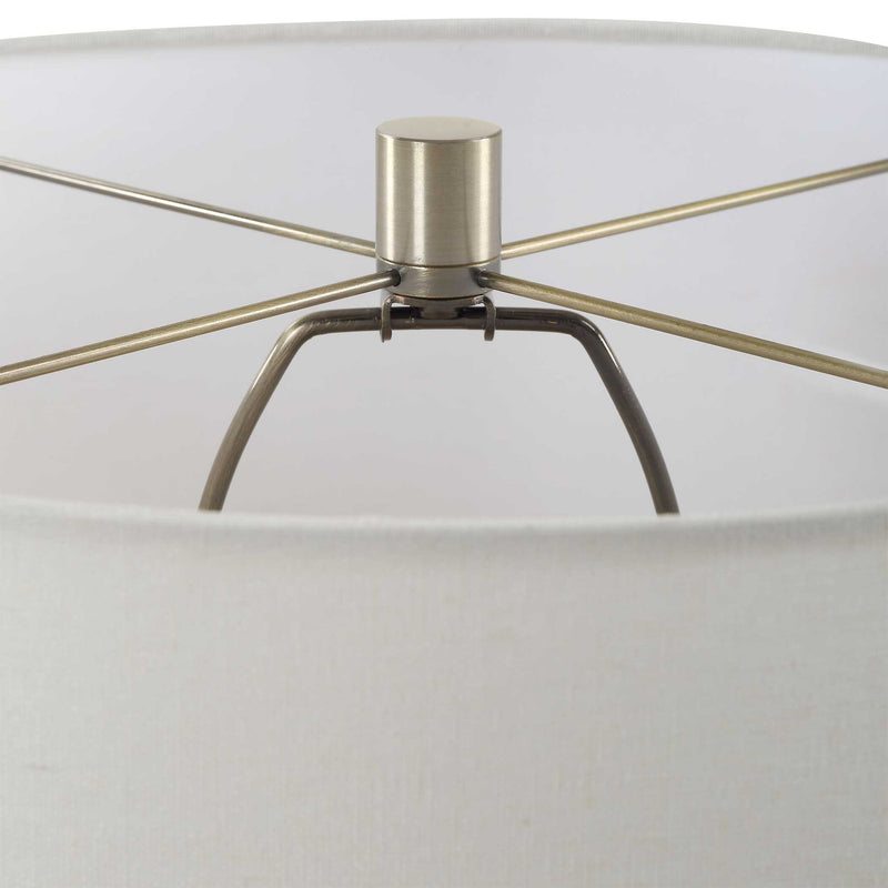 Laurel - Sage Ceramic Table Lamp - Green