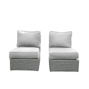 Armless Patio Chair With Cushions - R&R Furniture Gallery (Fountain Valley, CA)
