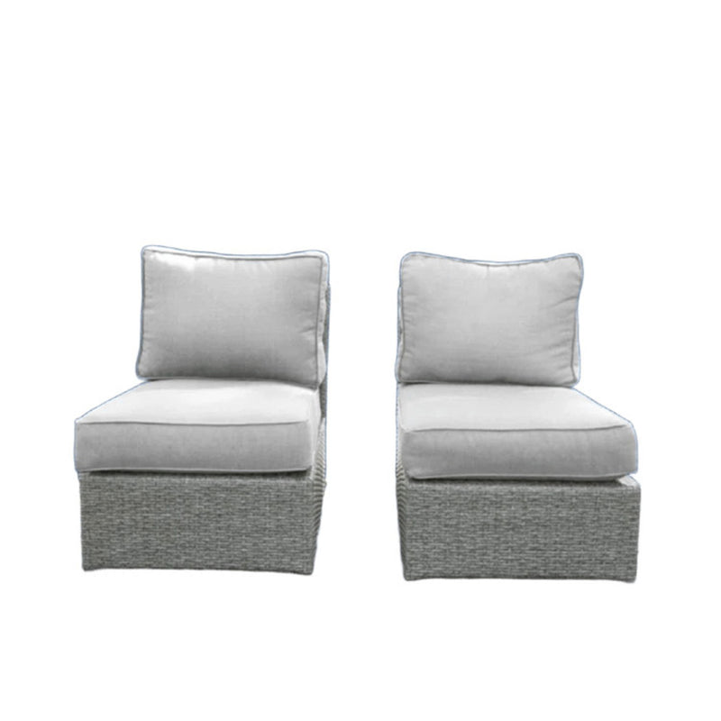 Armless Patio Chair With Cushions - R&R Furniture Gallery (Fountain Valley, CA)