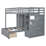 Bunk Bed With Wardrobe, Drawers - R&R Furniture Gallery (Fountain Valley, CA)