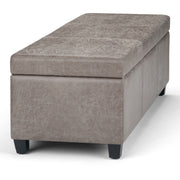 Avalon - Multifunctional Storage Ottoman Bench - R&R Furniture Gallery (Fountain Valley, CA)