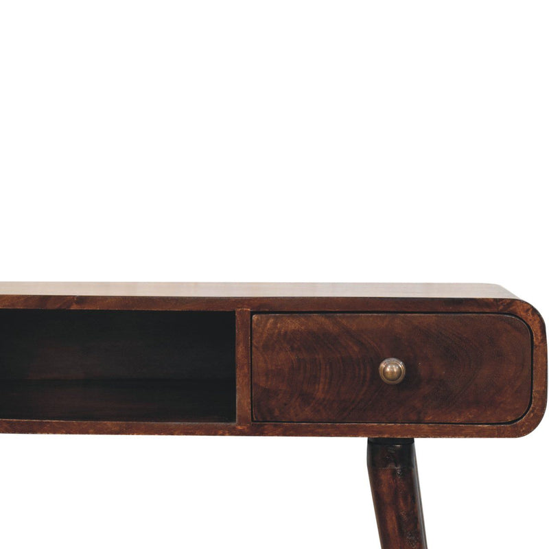 Curved Writing Desk - R&R Furniture Gallery (Fountain Valley, CA)