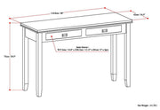 Artisan - Handcrafted Console Sofa Table - R&R Furniture Gallery (Fountain Valley, CA)