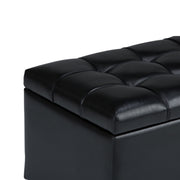 Sienna - Upholstered Storage Ottoman Bench - R&R Furniture Gallery (Fountain Valley, CA)